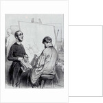 The Critic, published in 'Lecons et Conseils' by Paul Gavarni