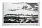 The Prospect of the Town of Glasgow from ye South by John Slezer