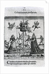 Columbarium puellarum from 'Proscenium vitae humanae Sive Emblematum secularium' by Theodore de Bry, 1627 by Theodor de Bry