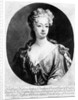 Sophia Dorothea, Queen of Prussia, engraved by John Smith, 1706 by Johann Leonhard (after) Hirschmann