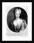 Sophia Dorothea, Queen of Prussia, engraved by John Smith, 1706 by Johann Leonhard (after) Hirschmann