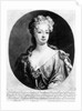 Sophia Dorothea, Queen of Prussia, engraved by John Smith, 1706 by Johann Leonhard (after) Hirschmann