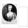 Sophia Dorothea, Queen of Prussia, engraved by John Smith, 1706 by Johann Leonhard (after) Hirschmann
