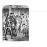 The Arrest of Caroline Matilda, Queen of Denmark and Norway in 1772 by English School