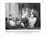 The Morning Amusements of her Royal Highness the Princess Royal and her 4 Sisters, 1782 by English School