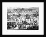 King George I procession to St. James's Palace, 20th September 1714 by English School