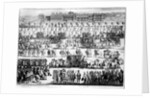 King George I procession to St. James's Palace, 20th September 1714 by English School