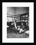 Cecil Aldin in his studio by English Photographer