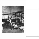 Cecil Aldin in his studio by English Photographer