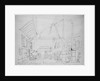 Richard Parkes Bonington's studio in Paris by Thomas Shotter Boys