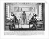 Plate engravers working with gallery behind, 1643 by Abraham Bosse