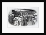 Book Department at an Army and Navy store, c.1900 by English Photographer