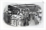 Book Department at an Army and Navy store, c.1900 by English Photographer