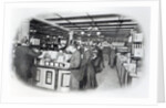 Book Department at an Army and Navy store, c.1900 by English Photographer