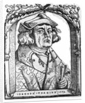 Portrait of John of Indagine, after Hans Baldung Grien by (after) German School