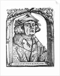 Portrait of John of Indagine, after Hans Baldung Grien by (after) German School