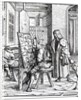 The Emperor in the Artist's Studio by Hans Burgkmair