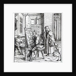 The Emperor in the Artist's Studio by Hans Burgkmair