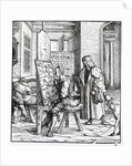 The Emperor in the Artist's Studio by Hans Burgkmair