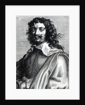 Adriaen Brouwer, engraved by Edme de Boulonois by Anthony van (after) Dyck