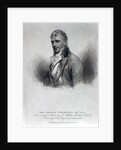 Sir Francis Bourgeois, after a drawing by W. Evans, engraved by J. Vendramini, 1811 by William (after) Beechey