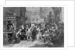 Scene in Change Alley during the South Sea Bubble, 1853 by Edward Matthew (after) Ward