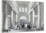 Stock Exchange, engraved by Henry Melville, c.1842 by John (after) Gilbert