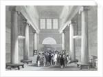 Stock Exchange, engraved by Henry Melville, c.1842 by John (after) Gilbert
