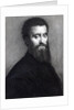 Self Portrait, engraved by Jean-Louis Potrelle by Giulio (after) Romano