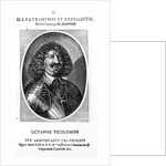 Prince Octavio Piccolomini, Duke of Amalfi, after a portrait of 1649 by Mattaus II Merian