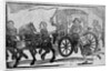 A nobleman in his carriage by English School