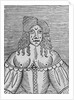 A Tudor Lady with bared breasts by English School