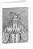 A Tudor Lady with bared breasts by English School