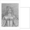A Tudor Lady with bared breasts by English School
