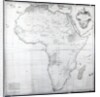 Map of Africa by French School