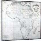 Map of Africa by French School