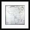 Map of Africa by French School