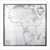 Map of Africa by French School