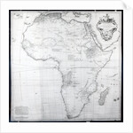 Map of Africa by French School