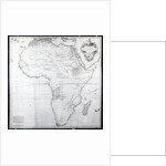 Map of Africa by French School