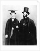 Arthur Munby and his father, c.1851 by English Photographer