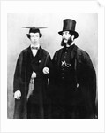 Arthur Munby and his father, c.1851 by English Photographer