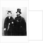 Arthur Munby and his father, c.1851 by English Photographer