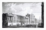 A View of the Bank of England, Threadneedle Street, London, 1797 by English School