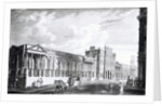 A View of the Bank of England, Threadneedle Street, London, 1797 by English School