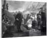 Dr. Johnson doing penance in the market place of Uttoxeter, 1869 by Eyre Crowe