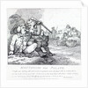 Scottifying the Palate from 'Picturesque Beauties of Boswell, Part the First', etched by Thomas Rowlandson, 1786 by Samuel (after) Collings