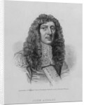 John Aubrey by William (after) Faithorne