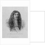 John Aubrey by William (after) Faithorne