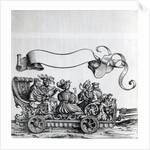 Scene from Maximilian's Triumphal Procession, c.1516-18 by Hans Burgkmair
